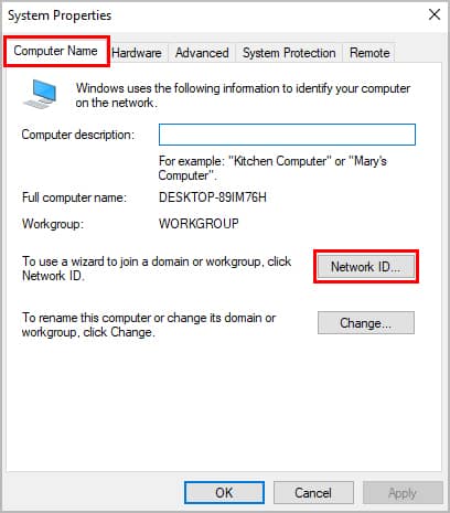 Windows-Settings-Change-network-ID