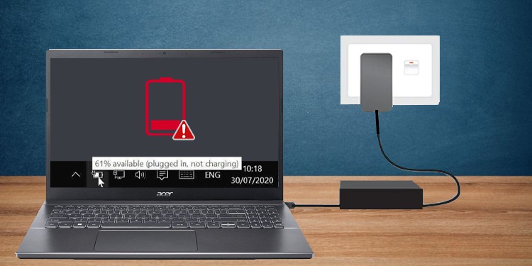 Acer Laptop Plugged In But Not Charging? Try These 9 Fixes Acer Laptop Plugged In But Not Charging? Try These 9 Fixes