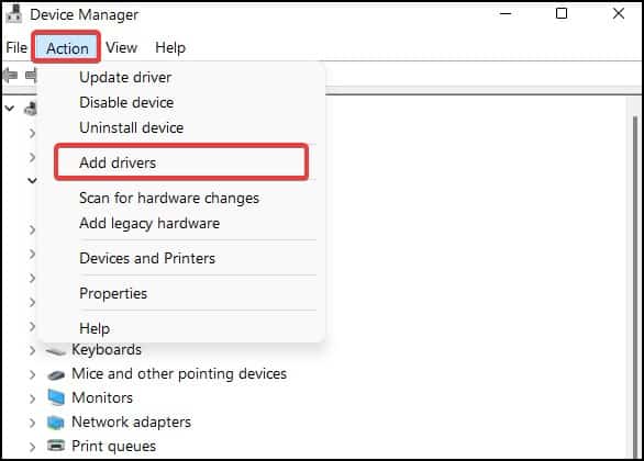 add driver