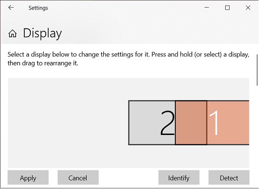 adjust display