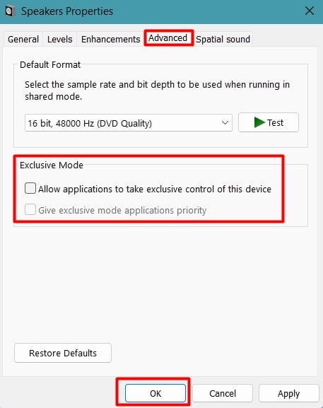 allow applications to take control