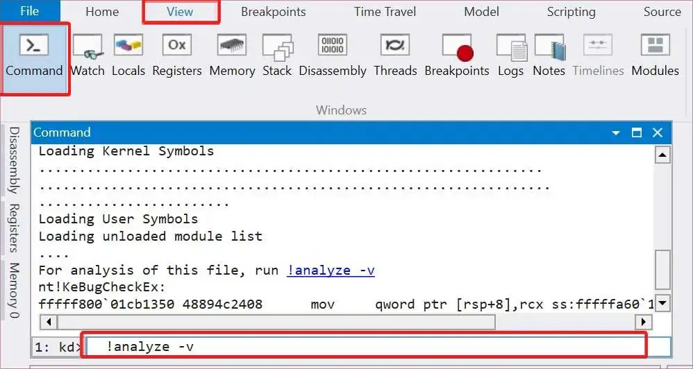 analyze-using-windbg