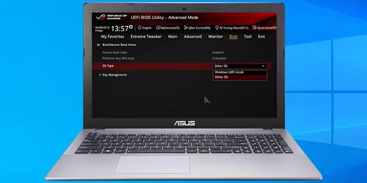 How to Enable or Disable Secure Boot for ASUS Motherboard