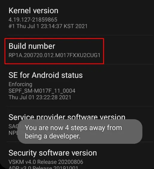 build-number