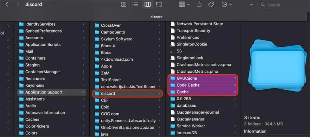 Discord Notifications Not Working? Here's How to Fix It 58 cache-files-mac-1024x452