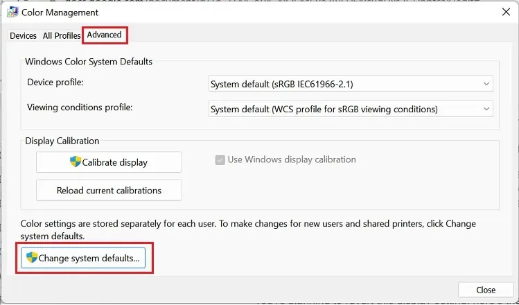 change-system-defaults