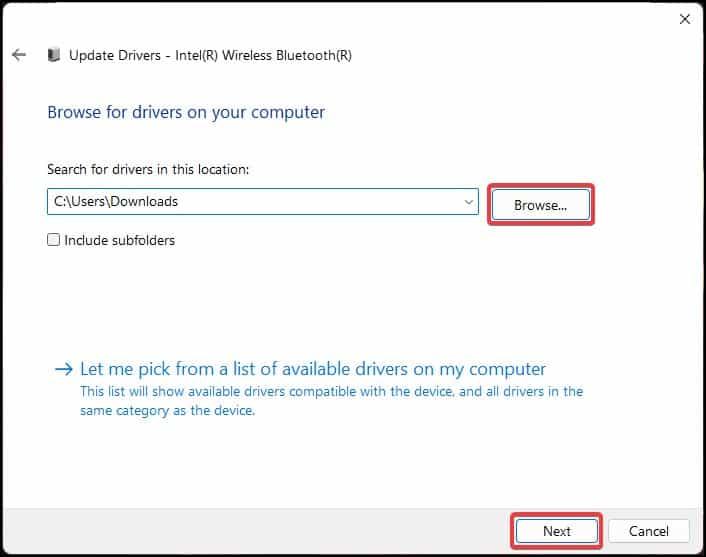 browse driver
