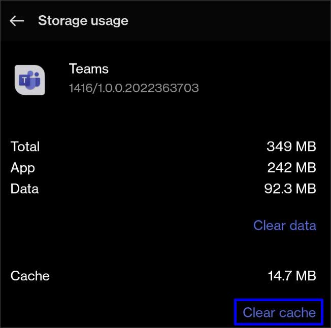 clear-cache-teams