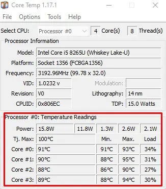 core-temp-temperature-readings