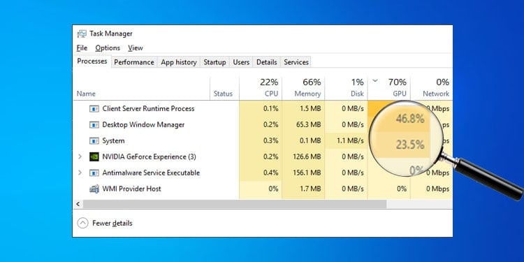 desktop window manager high gpu