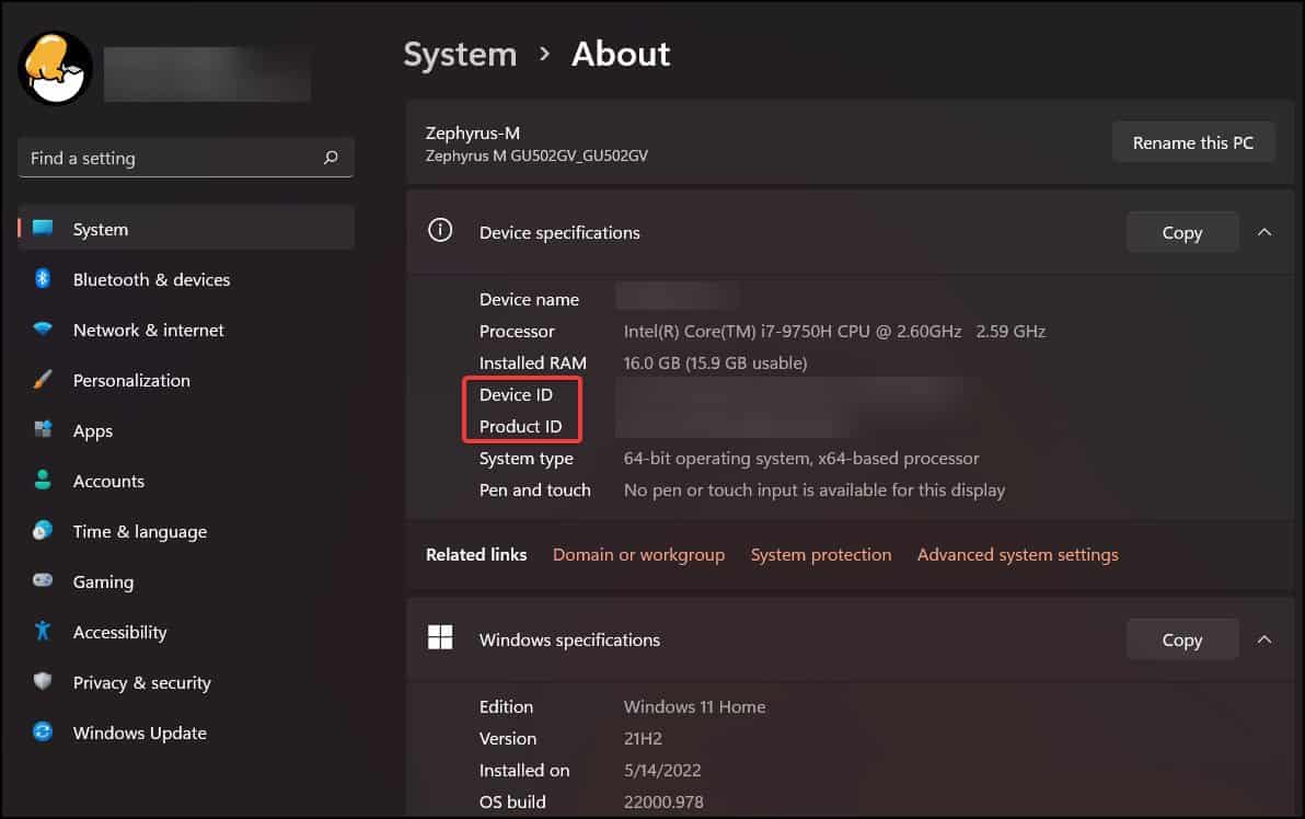 deviceinfo