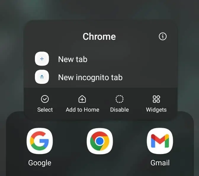 disable-chrome