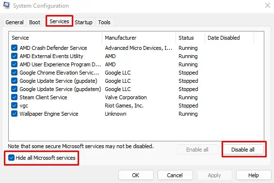 disable-services-critical-repair
