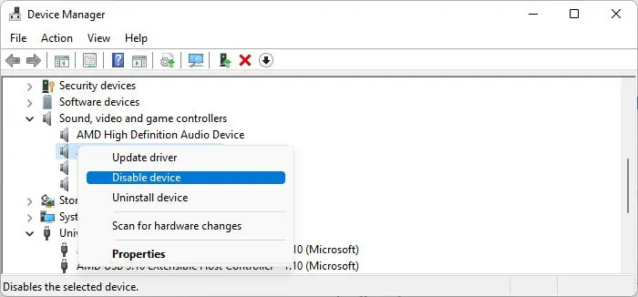 disable-sound-device