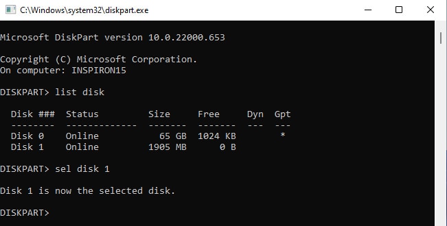 diskpart-list-disk-sel-disk