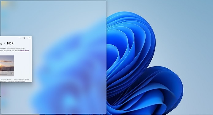drag until you see a rectangular picture