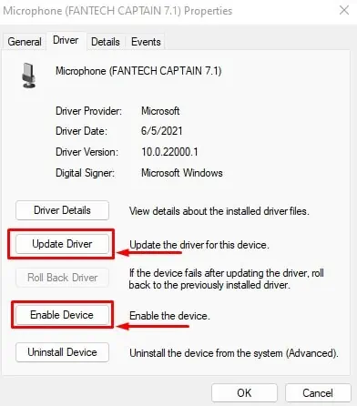 Astro A40 Mic Not Working? Here’s How to Fix It 26 enable-and-update-microphone-driver