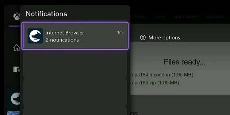 How to Install Mods on Xbox One 44 enter-internet-browser-notifications