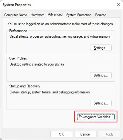 environment-variables