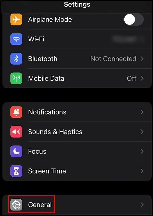 general-from-settings