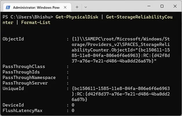 get-format-list-in-windows-powershell