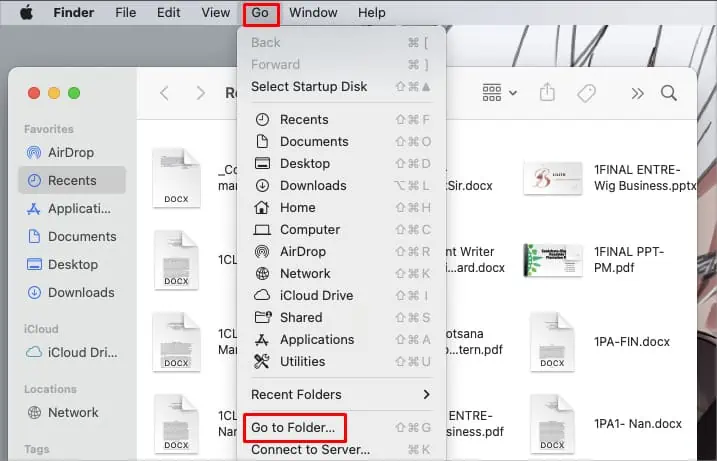 go-to-folder-from-go