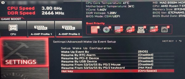 hot-key