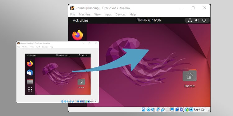 How To Make Virtualbox Full Screen