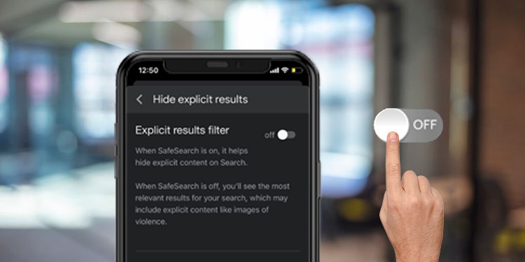 How to Turn off Safesearch on Iphone