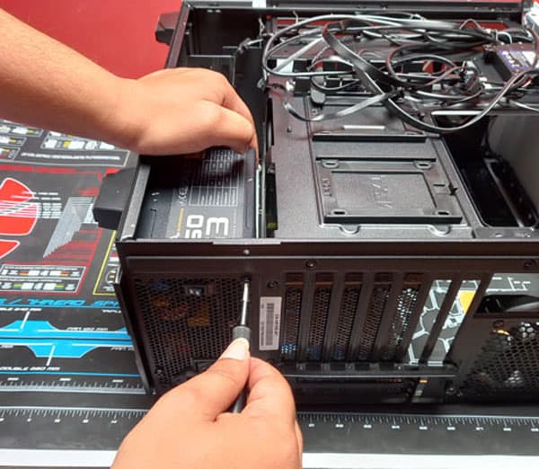 installing psu back