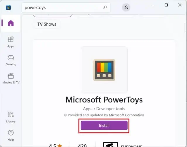 Can You Split Ultrawide Monitor Into Two? How to Do It 45 install-microsoft-powertoys
