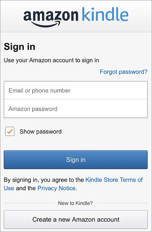kindle-sign-in