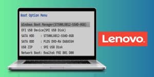 lenovo laptop boot menu key