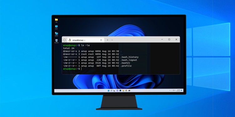 terminal linux no windows 10