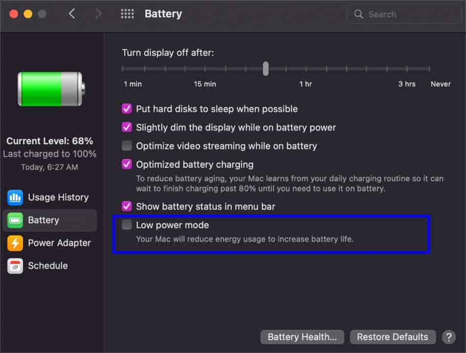 low-power-mode