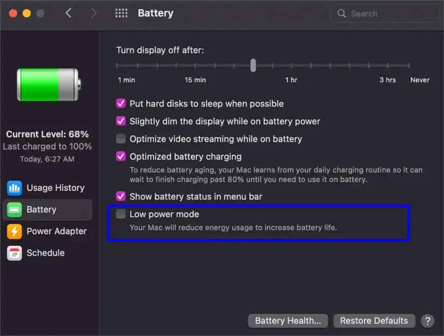 Discord Notifications Not Working? Here's How to Fix It 53 low-power-mode