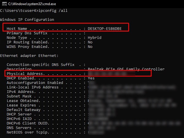 mac-address