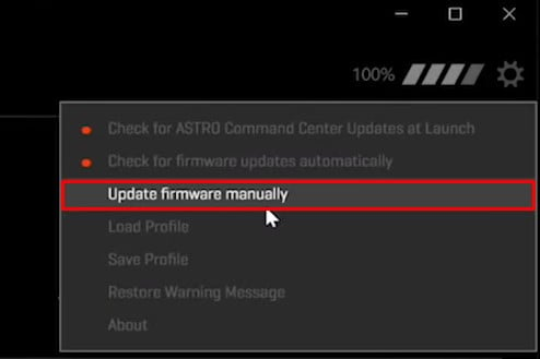 manual firmware update