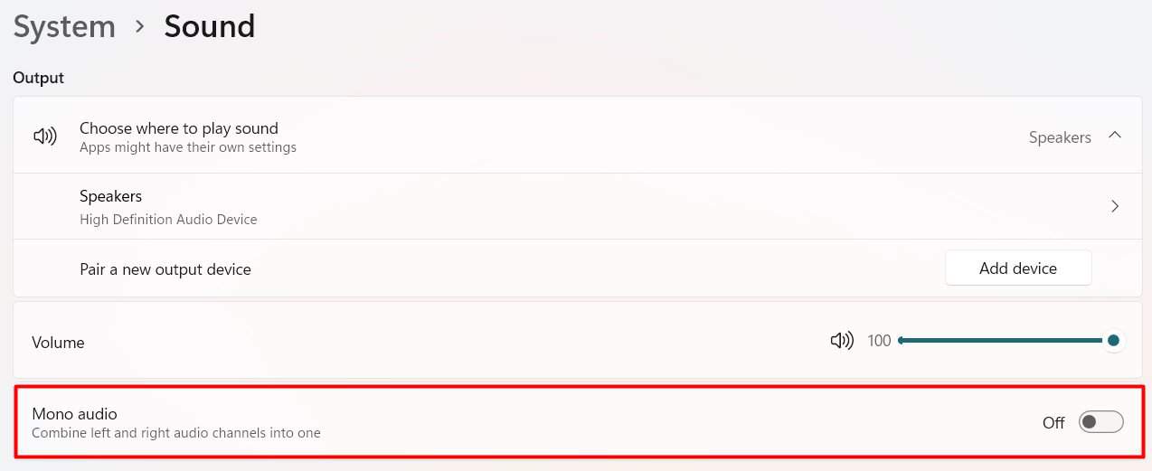 mono enable disable