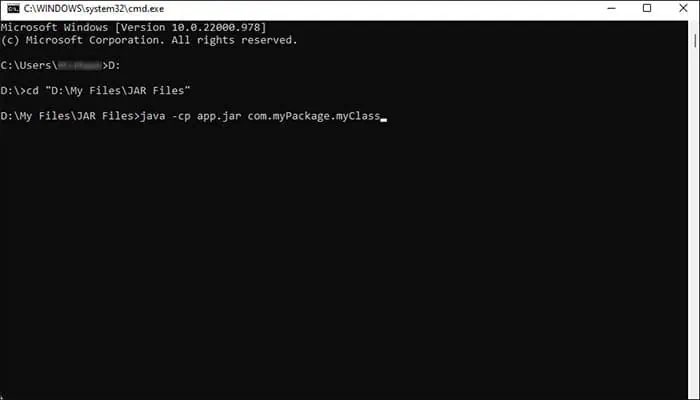 non-executable-jar-file-opening-command