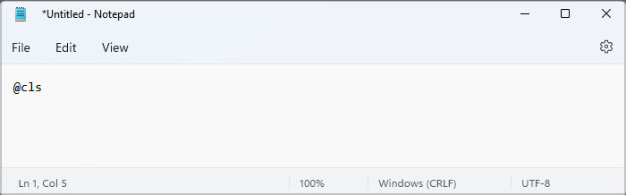 notepad-cls