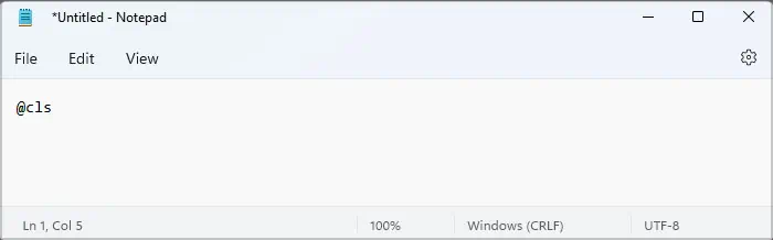 notepad-cls