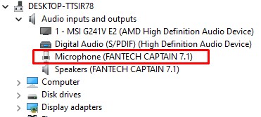 open microphone driver