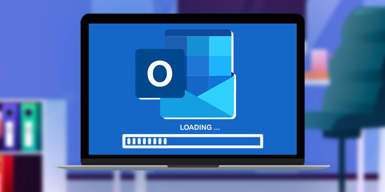 outlook slow to load