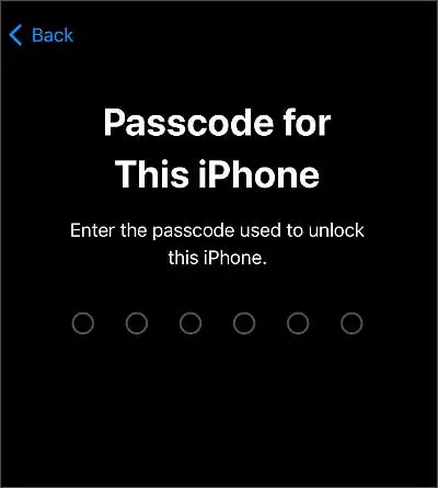 passcode