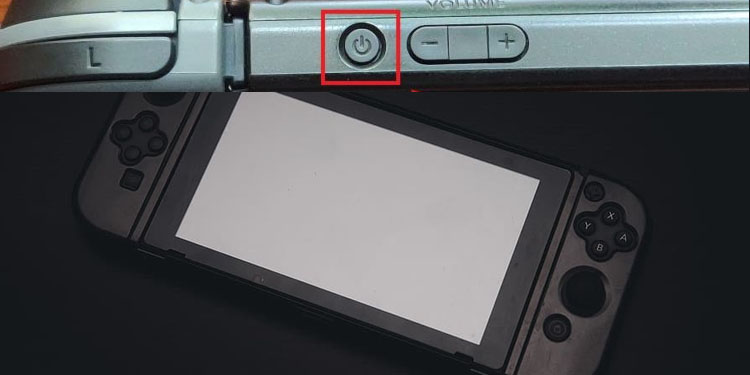 My Nintendo Switch Has Orange Screen - Try These Fixes 3 power button nintendo switch