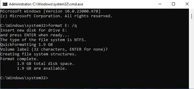 quick-format-cmd