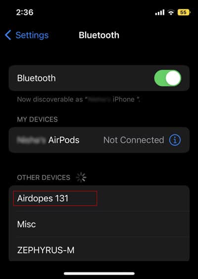 re-pair-bluetooth-device-iphone