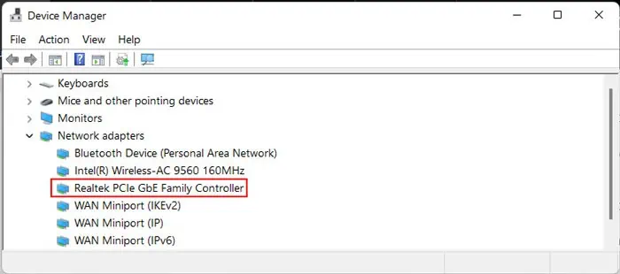 realtek-family-controller-device-manager