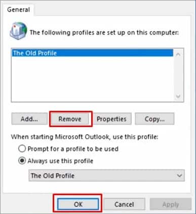 remove-outlook-profile-on-windows